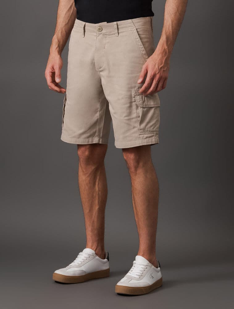Bermuda Color Cargo - Caqui Claro