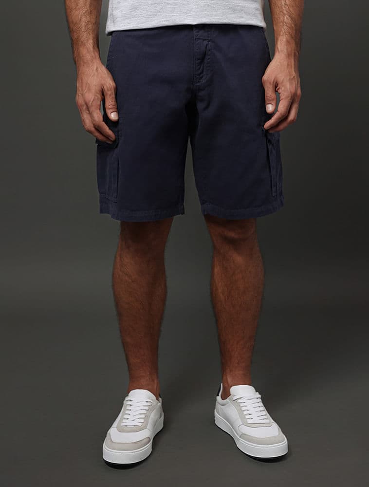 Bermuda Color Cargo - Marinho