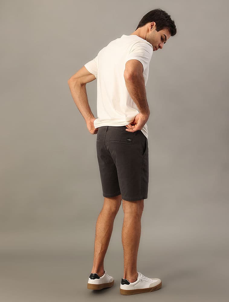 Bermuda Color Chino - Chumbo, vista 2