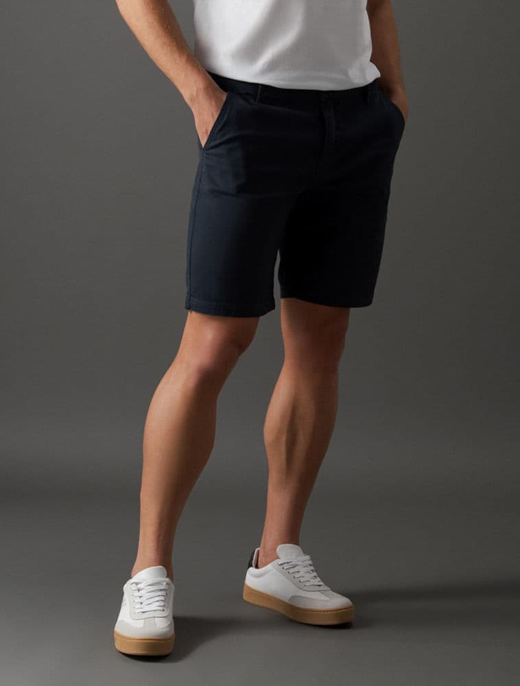 Bermuda Color Chino - Marinho