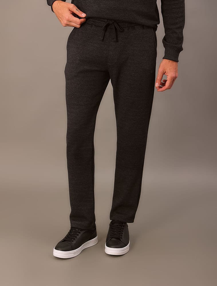Calça Moletom Jogger - Chumbo