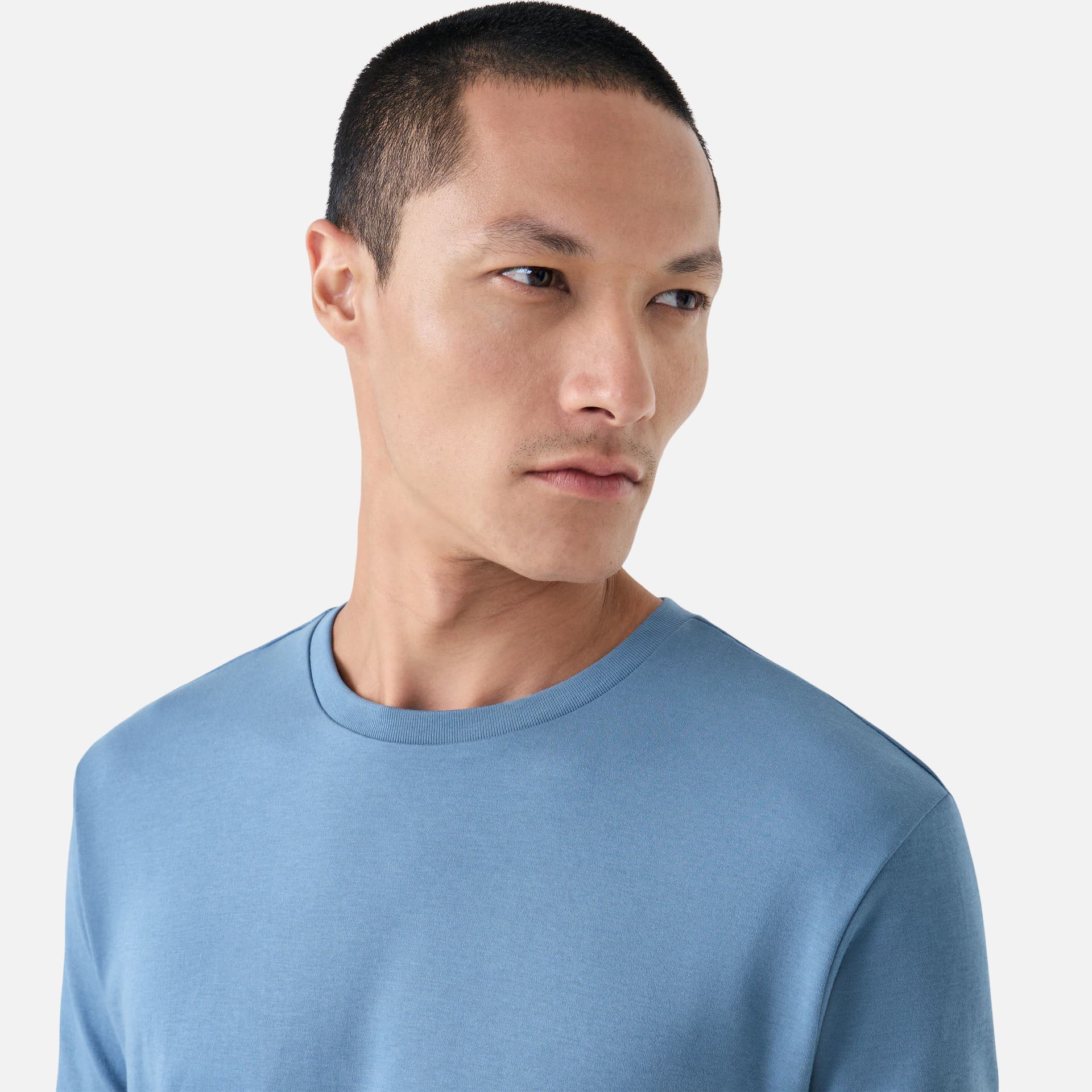 Camiseta Pima Premium - Azul, vista 2