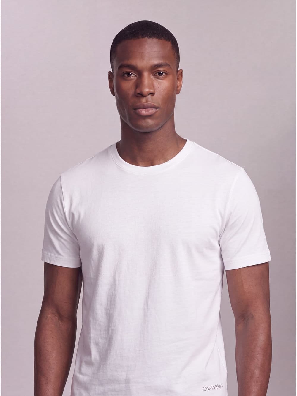Kit 2 Camisetas Crew-Neck - Preto / Branco
