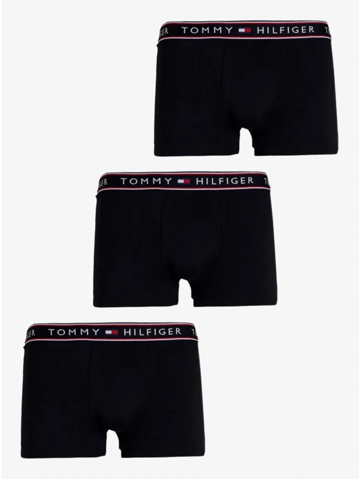 Pack 3 Cuecas Trunk - Preto Clássico