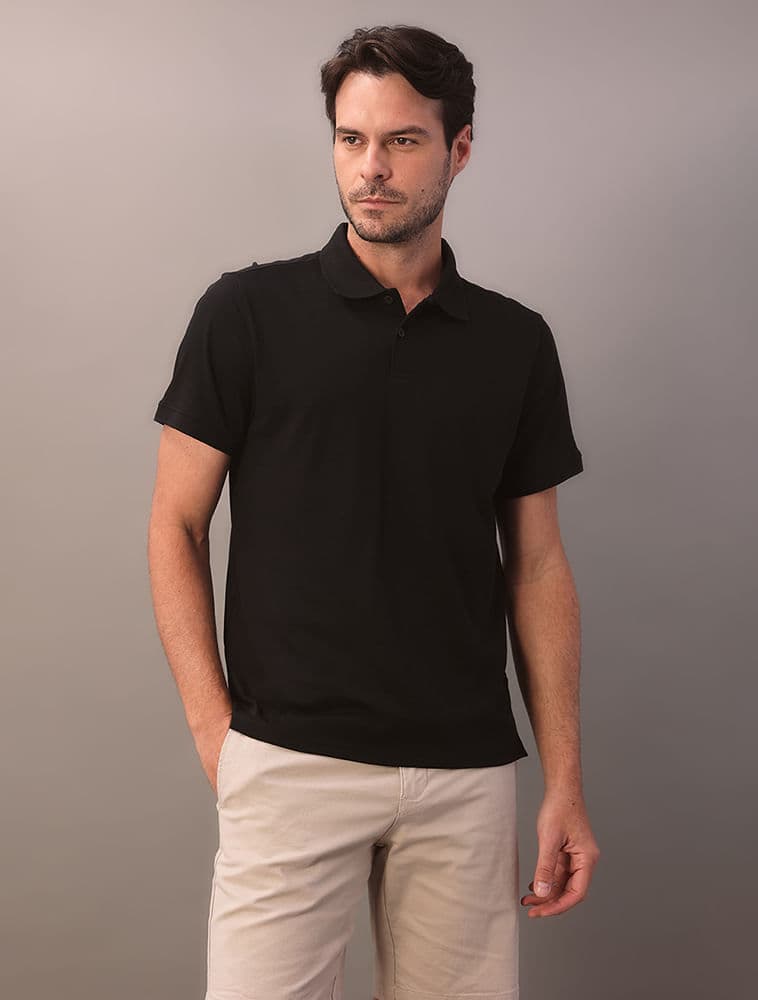 Polo Liquid Touch - Preto