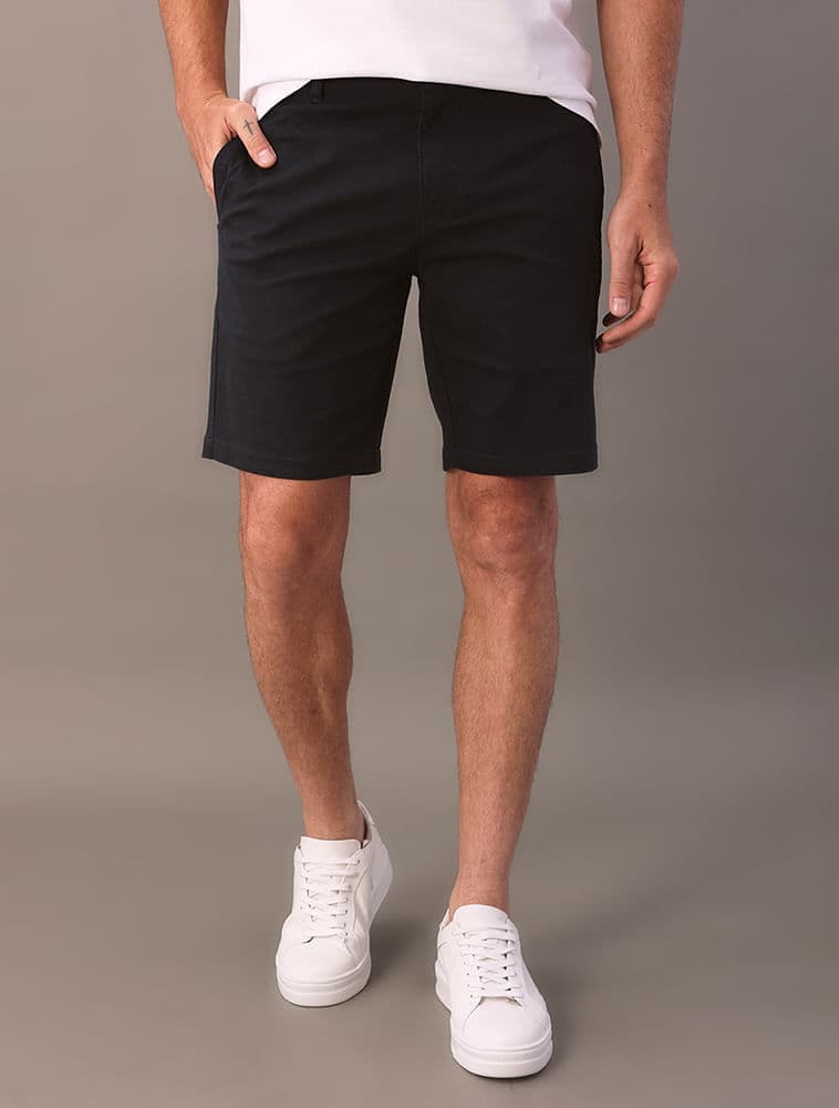 Bermuda de Chino Clássica Essentials Carnaby - Azul Marinho