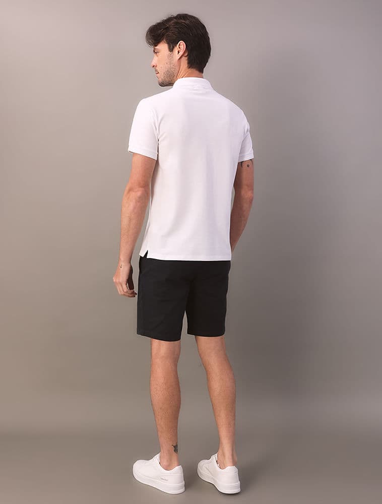 Bermuda de Chino Clássica Essentials Carnaby - Azul Marinho, vista 2