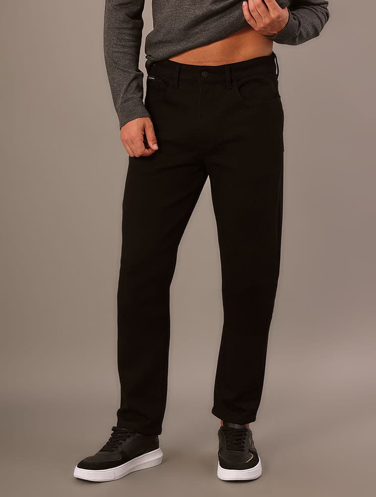 Calça 5 Pockets Slim - Preto