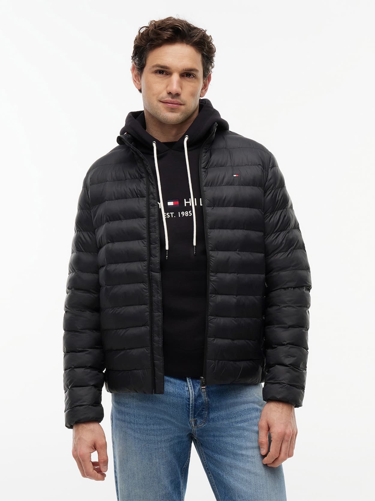 Jaqueta Packable Acolchoada - Preto