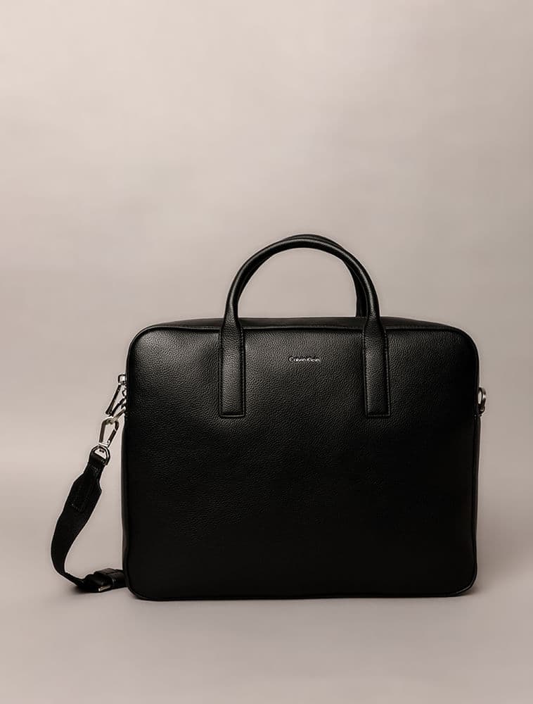 Pasta Para Laptop em Pu c Alça Transv - Preto